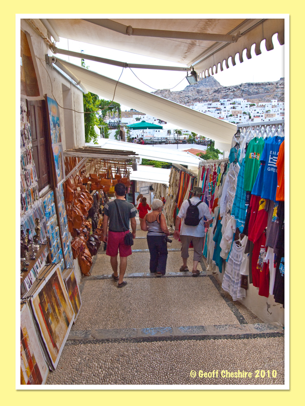 Shopping, Lindos style