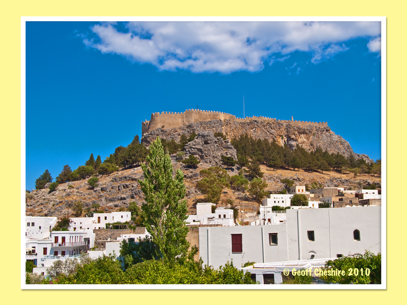 Lindos acropolis.