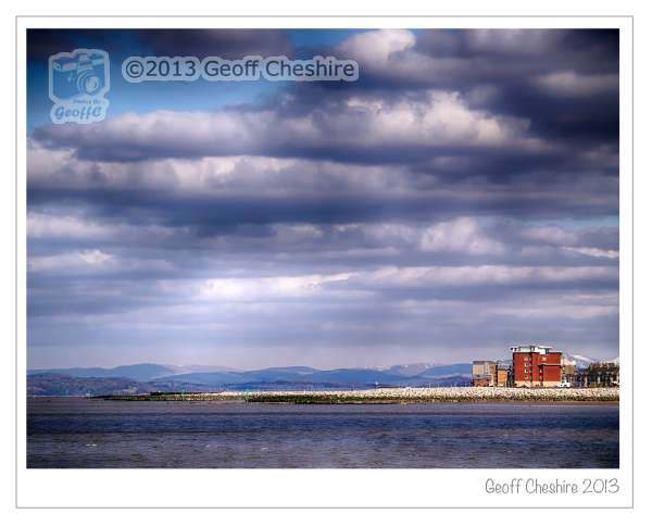 Morecambe Bay from Heysham Village