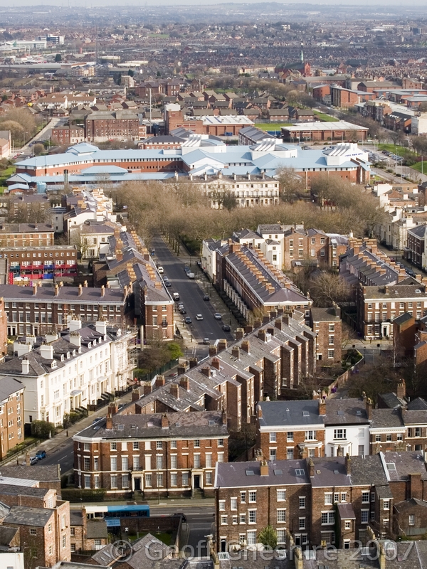 Liverpool Womens hospital and The Canning Quarter