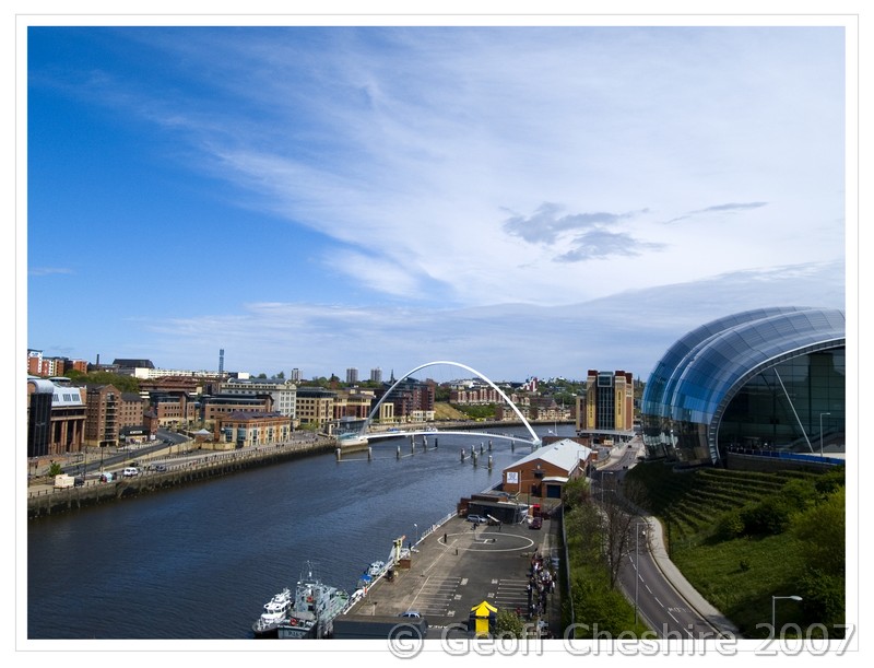 The Millennium Bridge & Gateshead Sage