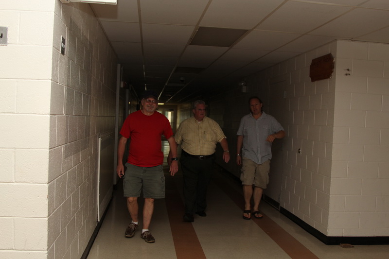 GETTING A TOUR OF OUR ALMA MATER!
