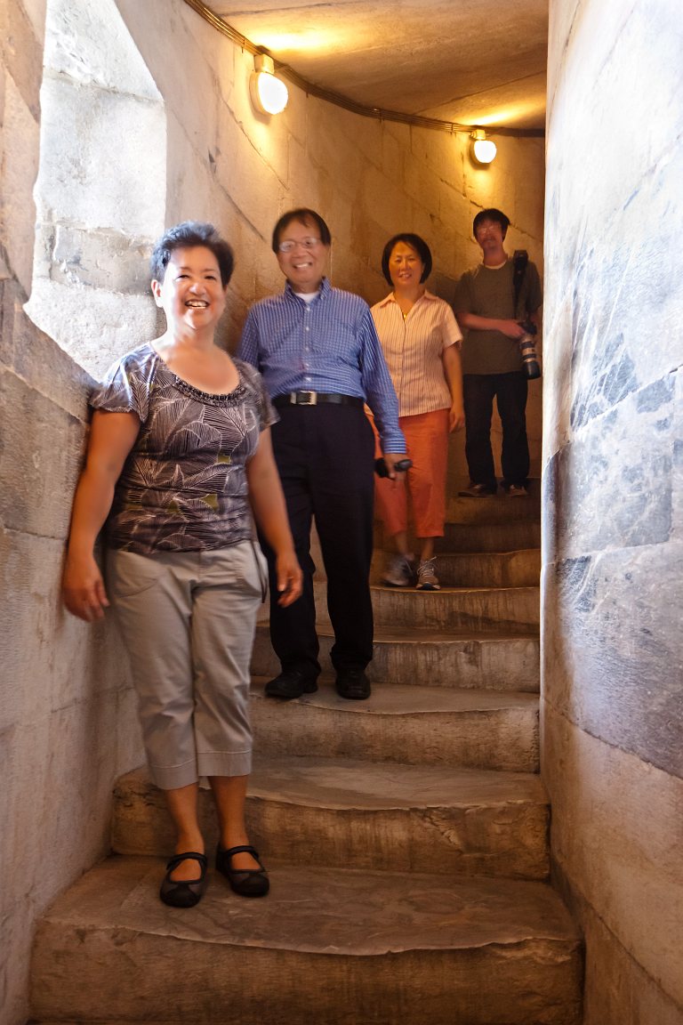 Inside the Leaning Tower