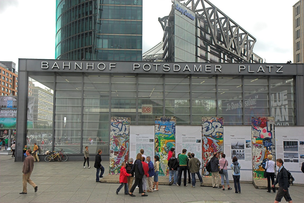 Berlin Wall at Potsdamer Platz