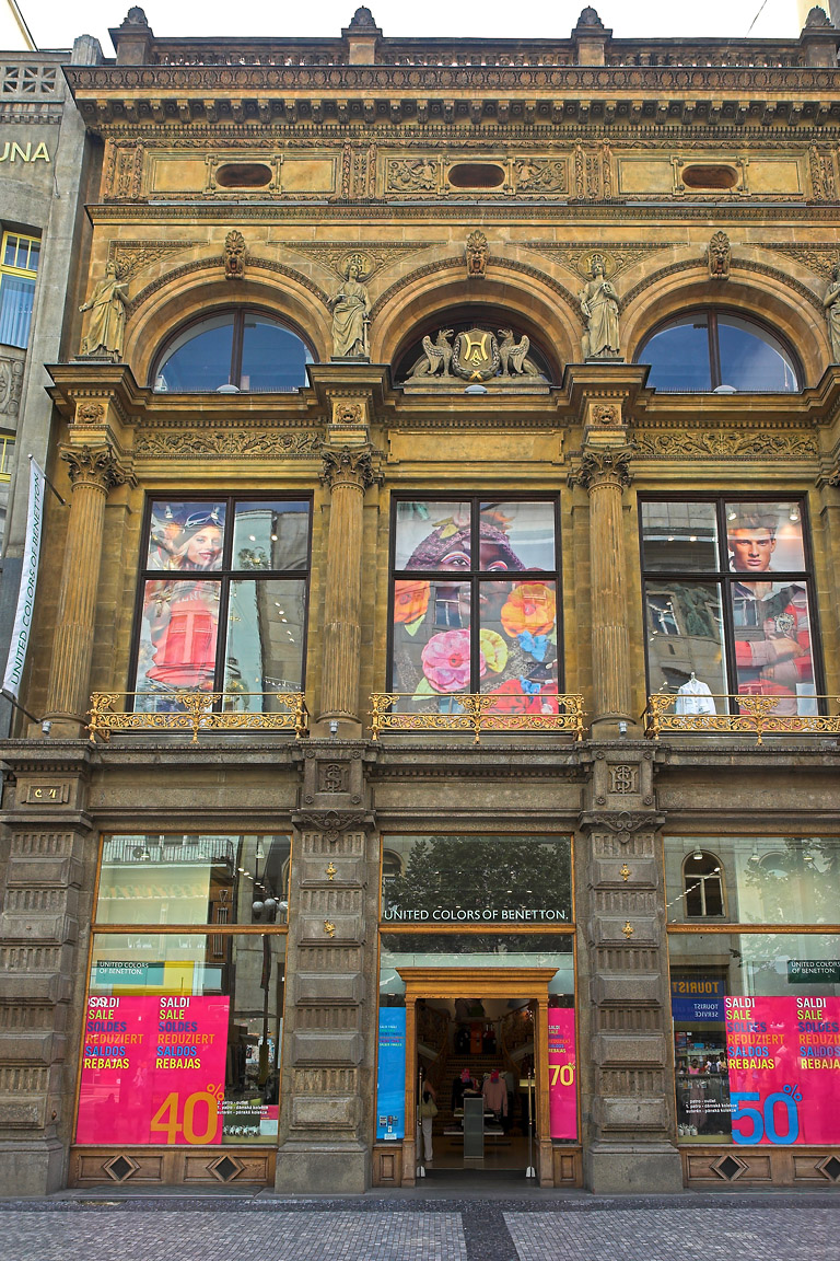 Shops in New Town