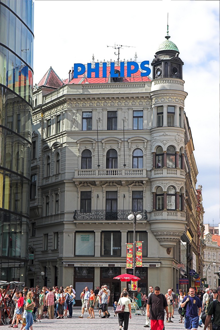 Shops in New Town