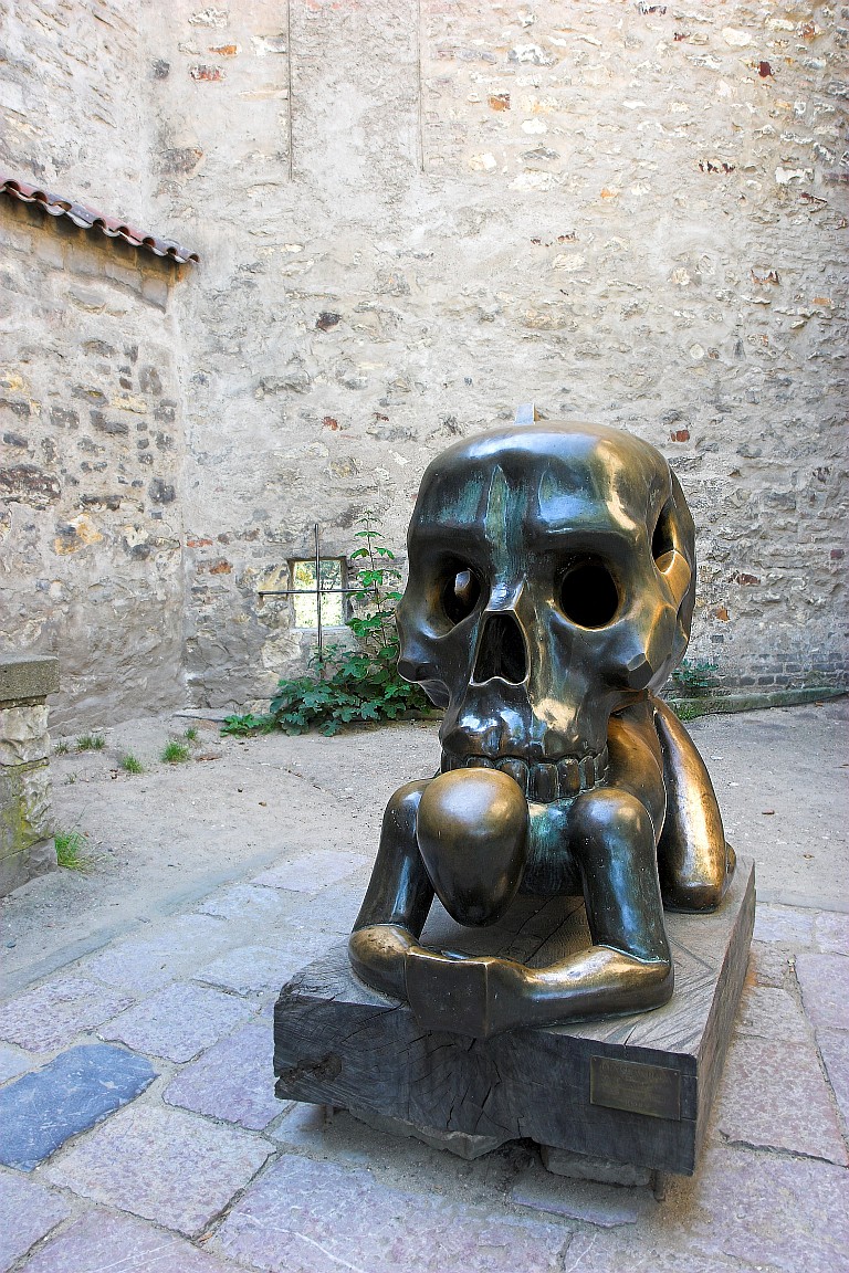 Parable with Skull