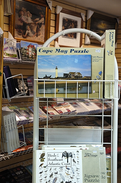 My Cape May Lighthouse puzzle <br> at Sunset Beach Gifts, Cape May, NJ