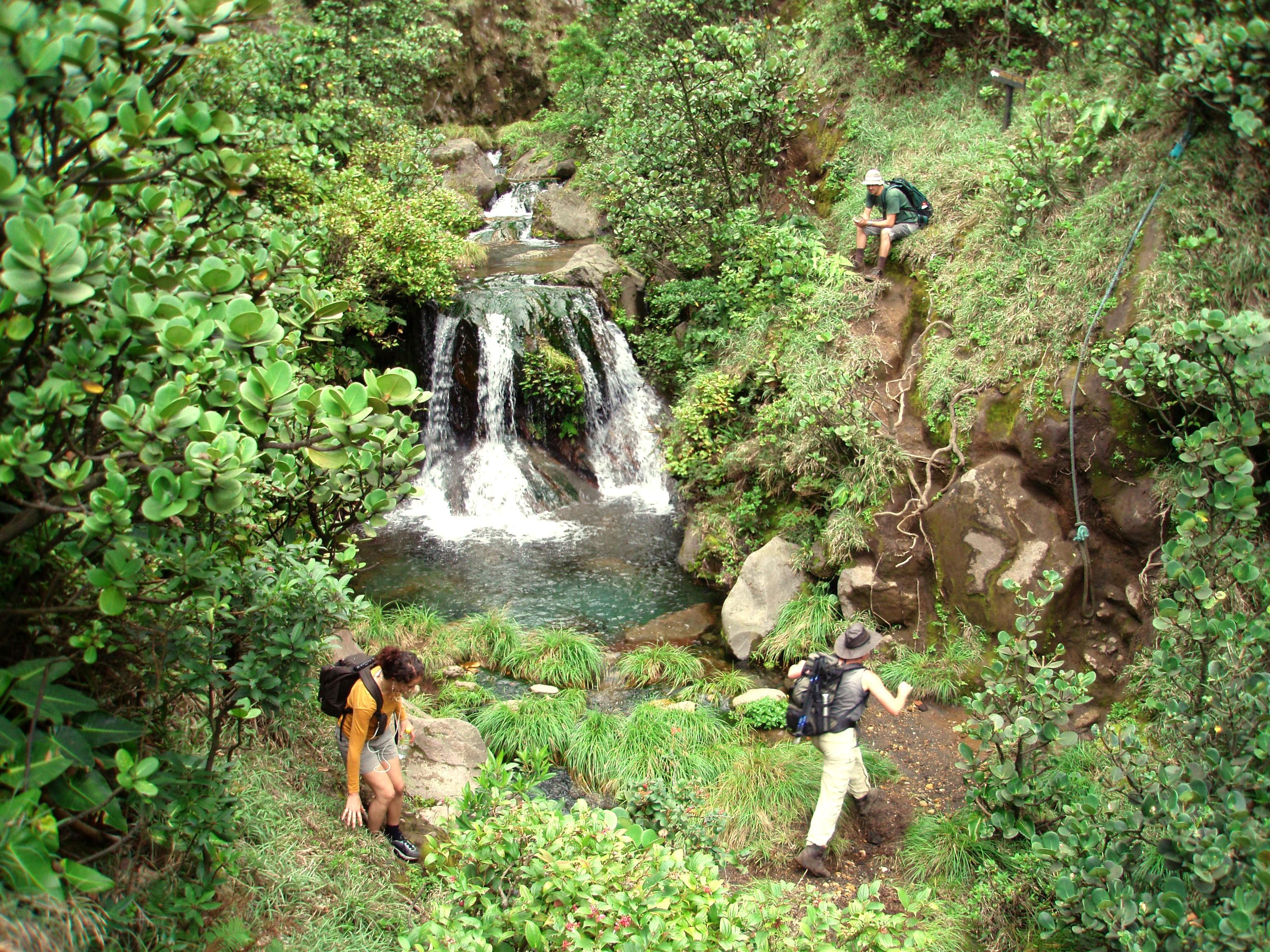 Passing a cascade