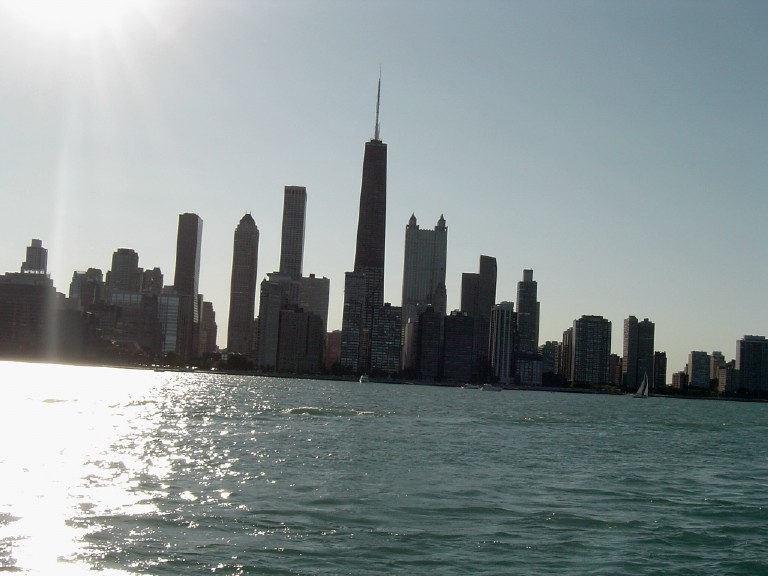 Chicago Skyline from Lake Michigan 2