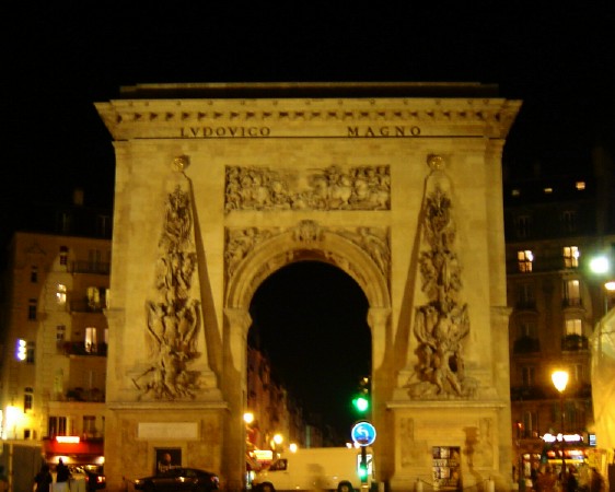 Porte St-Denis - Bd St-Denis & Rue du Faubourg St-Denis