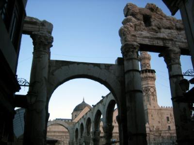 Entrance Of Souq Al-Hamidiyya