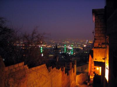 Night Fall In Damascus