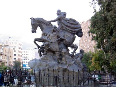 The Statue Of Saladin