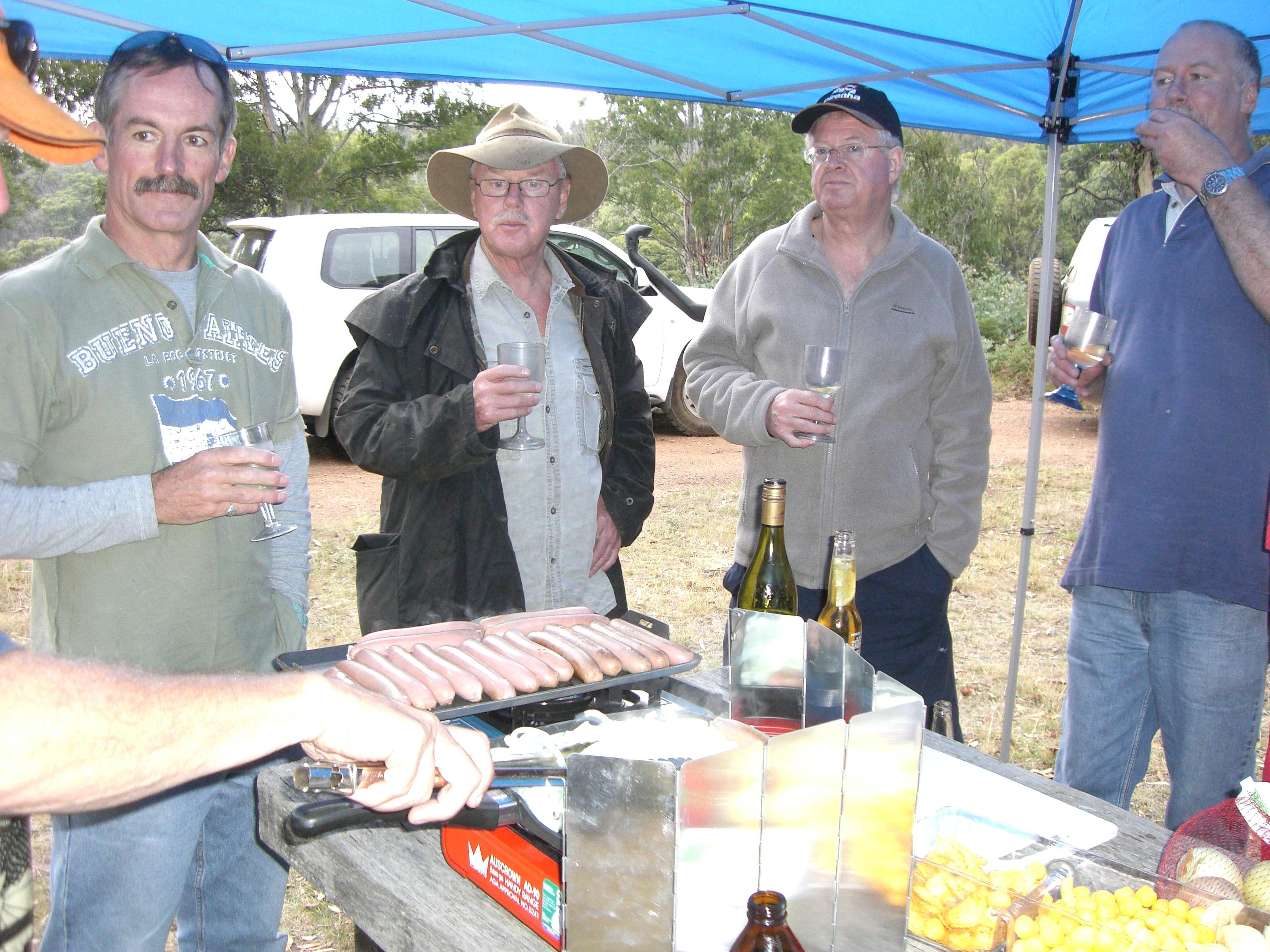 Sausage sizzle Grant-style