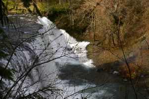 40 Foot Falls with rainbow