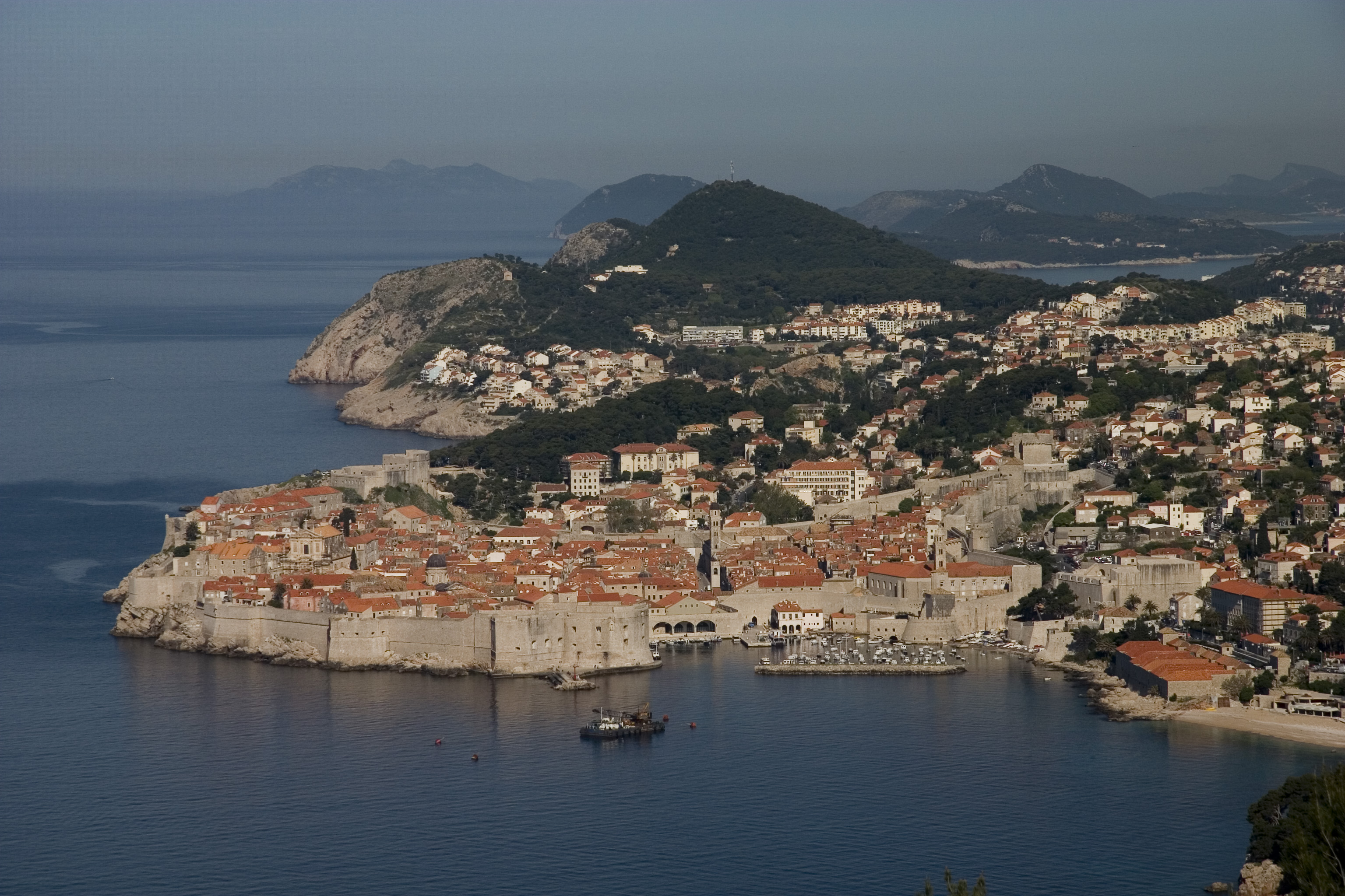 Old town from overlook