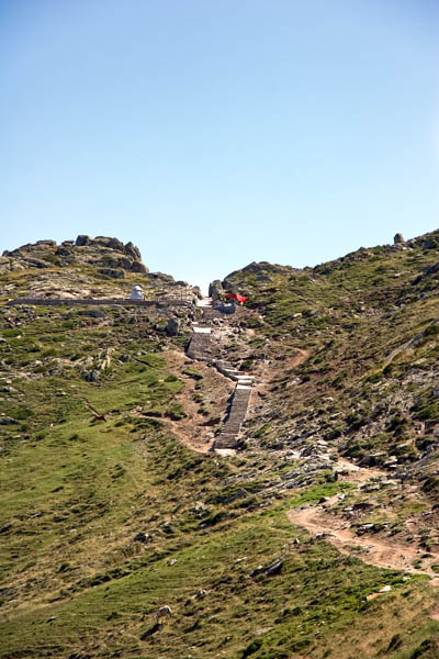 The way to the Babak Fortress