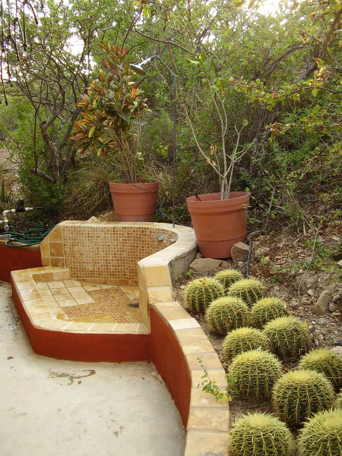 Outdoor shower