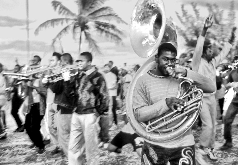 Marching in Nassau