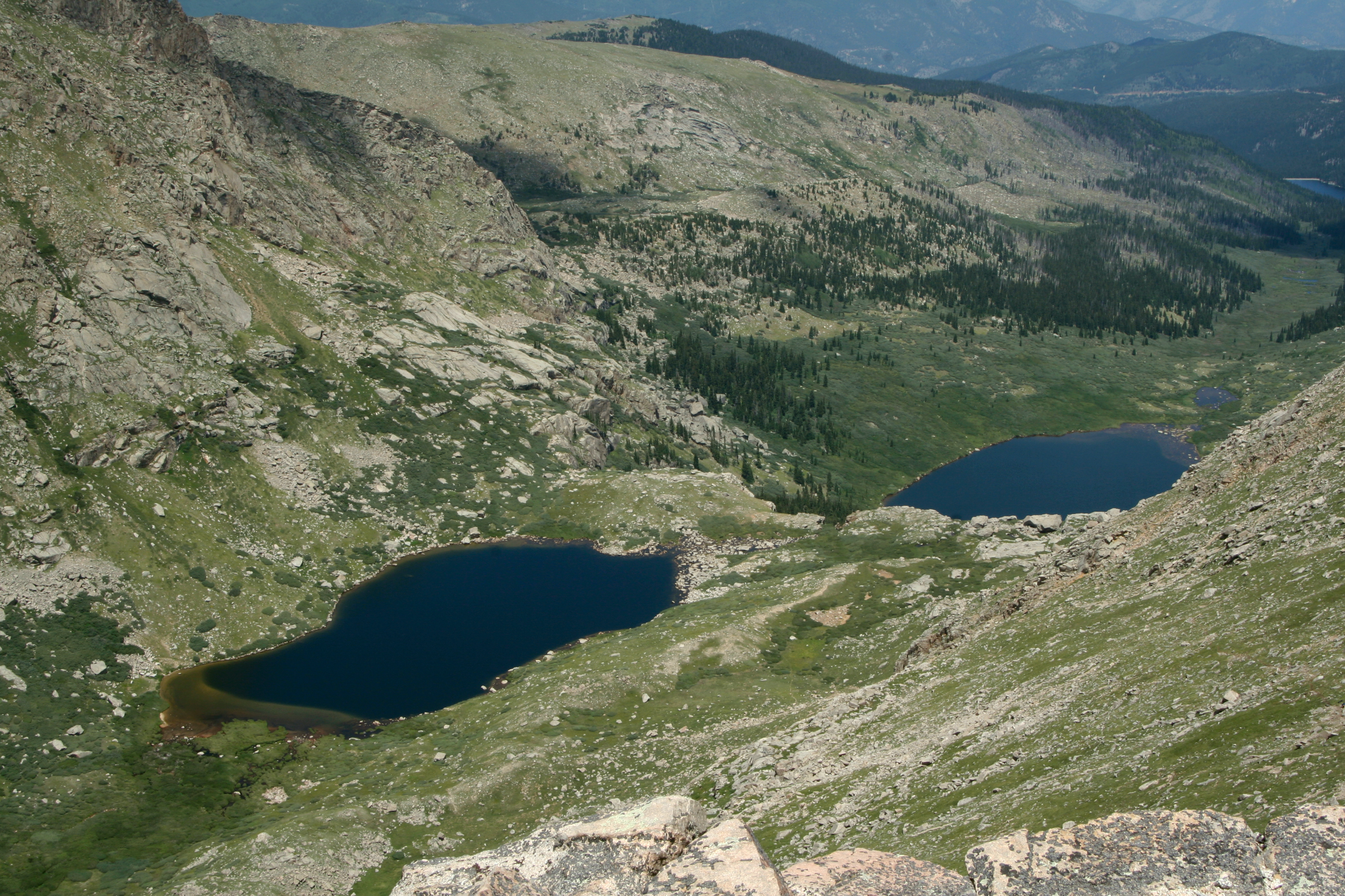 Twin Lakes on Mt. Evans