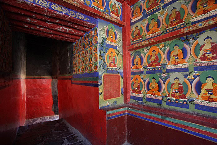 Mural at Tashilhunpo Monastery