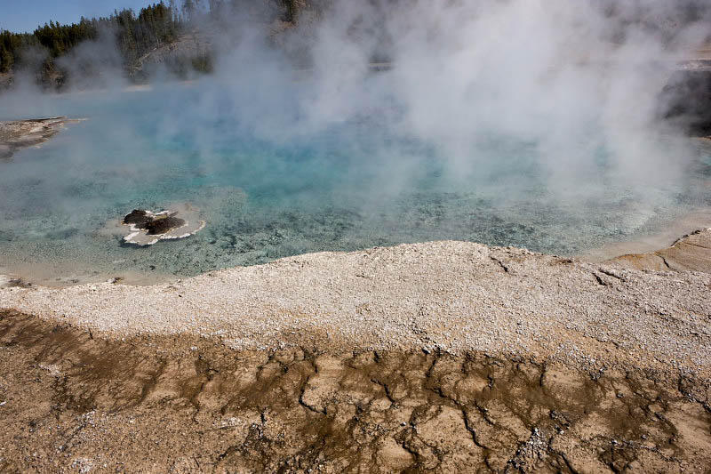 Midway Geyser Basin, Excelsior Geyser