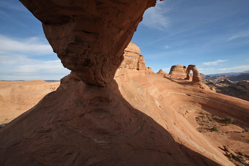 Delicate Arch from another arch