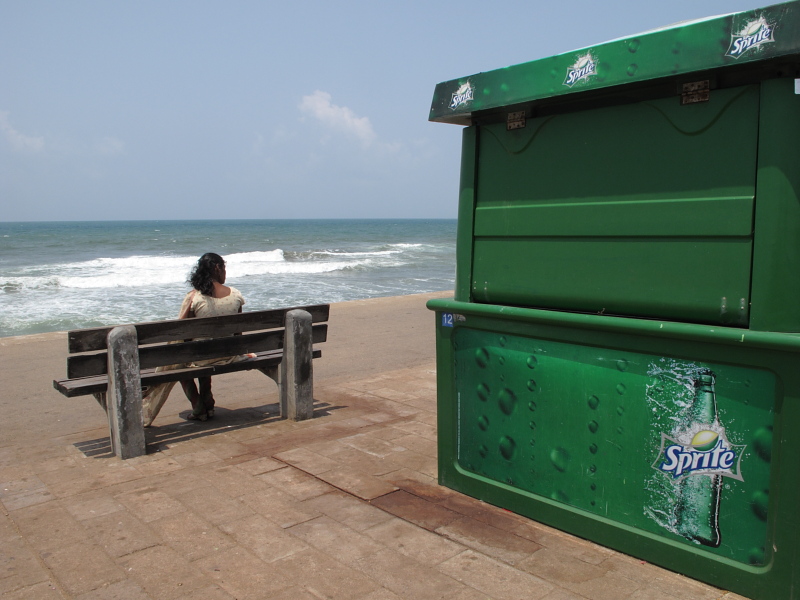 Colombo, along Galle Face Green