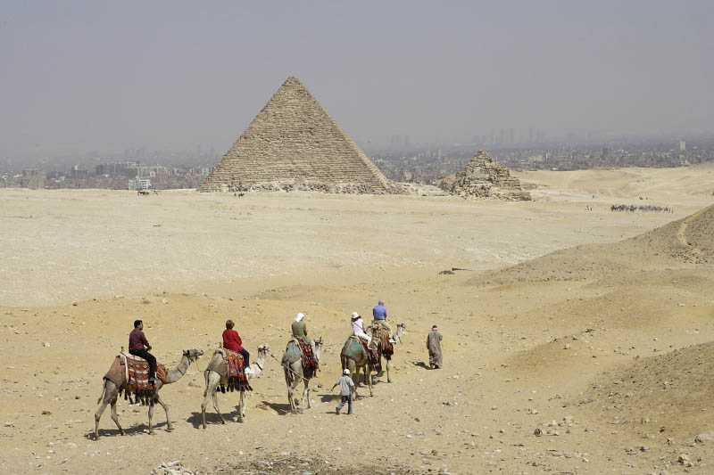 Giza Plateau, the Pyramids