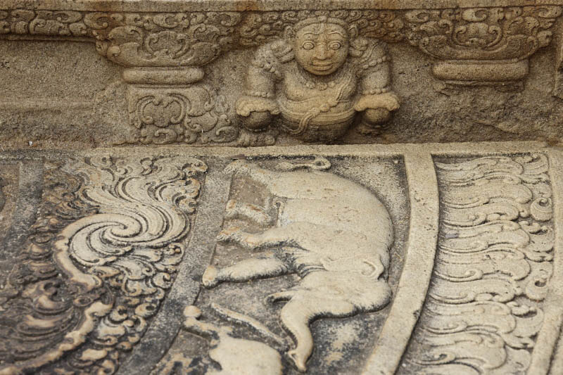 Anuradhapura, Moonstone at Mahasens Palace