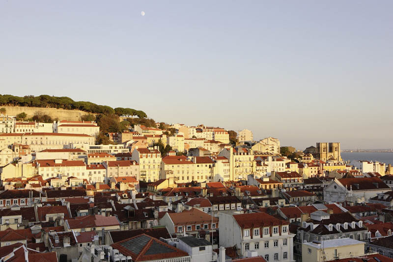 View from Santa Justa Elevator