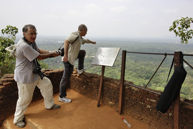 Sigiriya, the fourth terrace, just one more photo!