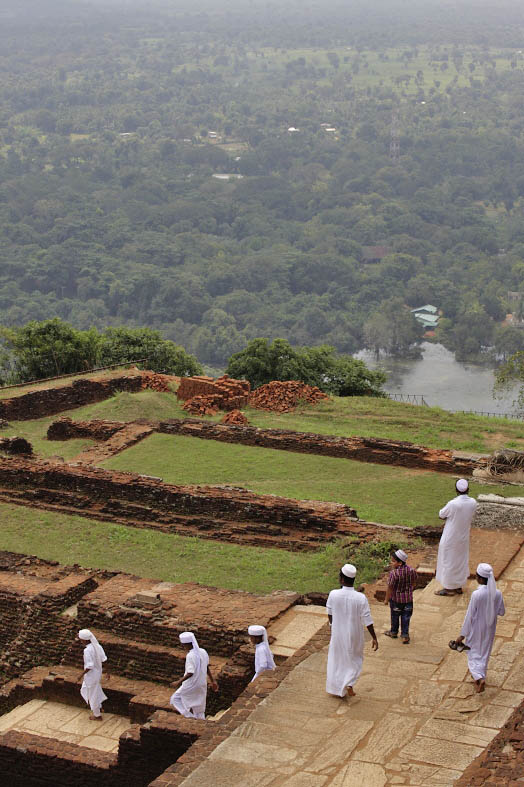 Sigiriya, the fourth terrace