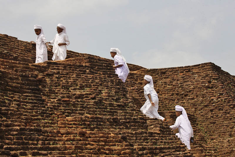 Sigiriya, the fourth terrace