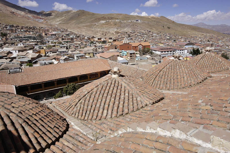 Potos, view from the top of San Francisco Church and Monastery