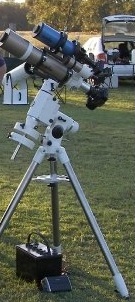 My new (second hand) Skywatcher HEQ5 Pro equatorial mount