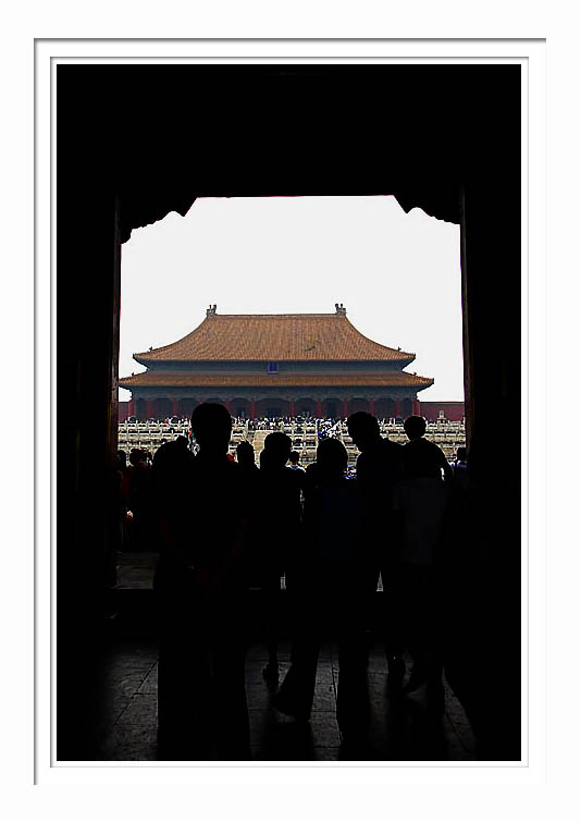 Forbidden City - Looking Through The Gate