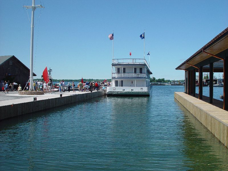 THIS WAS THE 106 FT HOUSE BOAT ONCE OWNED BY MCNALLEY OF RAND MCNALLEY FAME