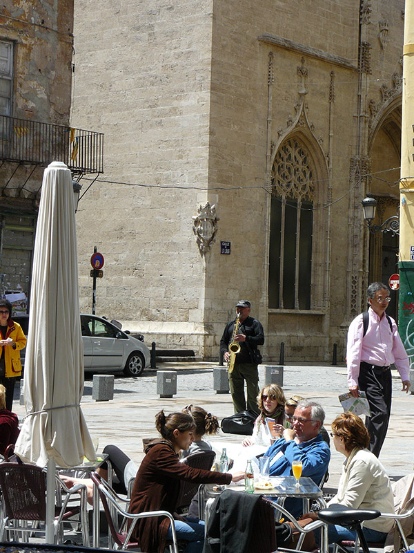 Valencia: Msico callejero / Street musician