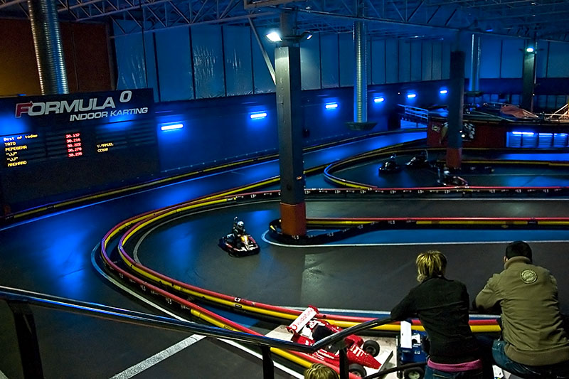 Karting en el Xanadu Mall