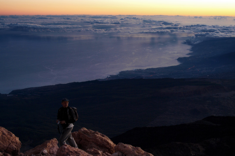 Amanecer en el Pico de El Teide / Sunrise at the Peak of Teide