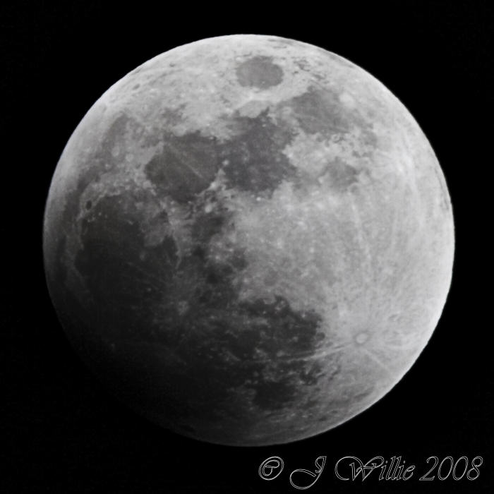 Lunar Eclipse: February 20, 2008, 8:42 PM EST