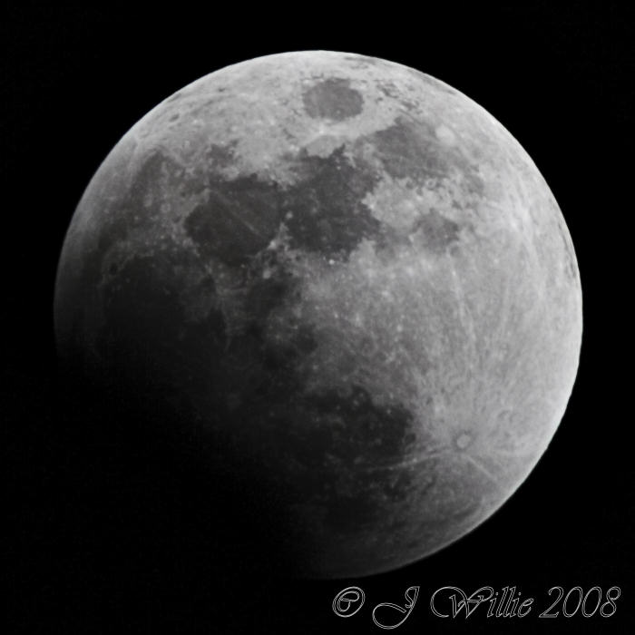 Lunar Eclipse: February 20, 2008, 8:51 PM EST
