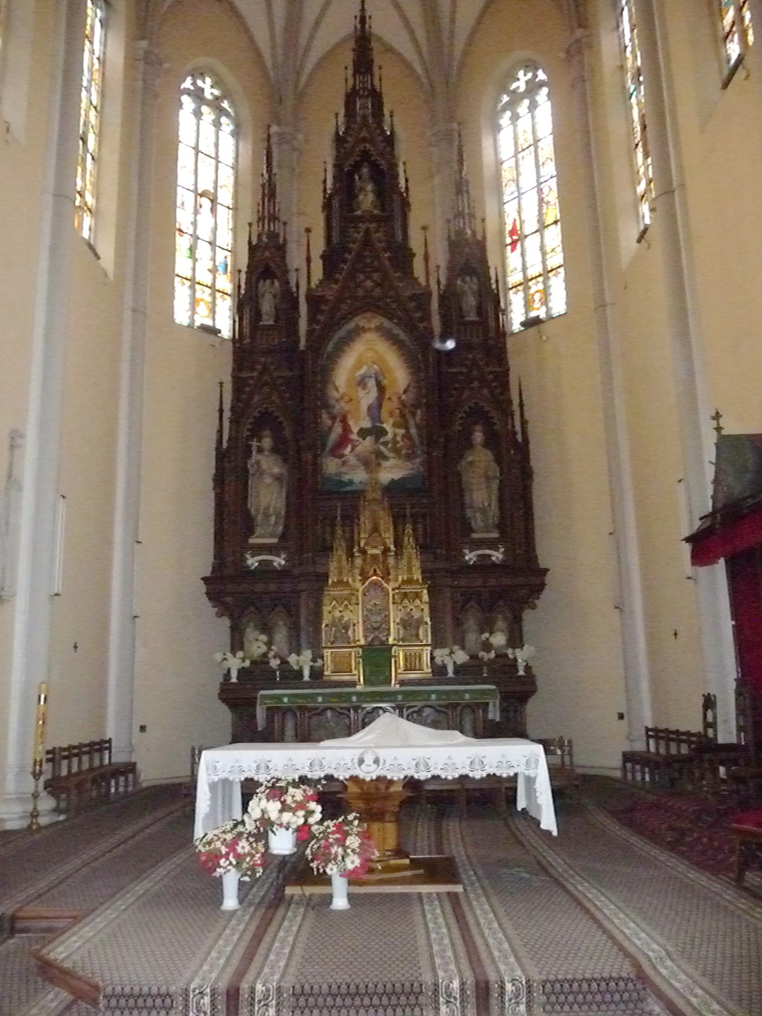 Inside The Name of Mary Church in Novi Sad