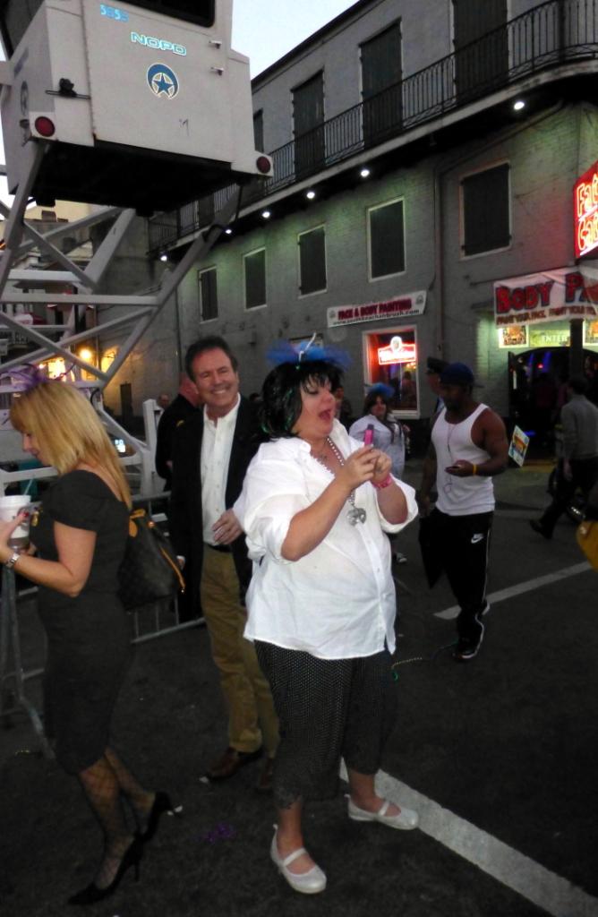 Taking Photos on Bourbon St