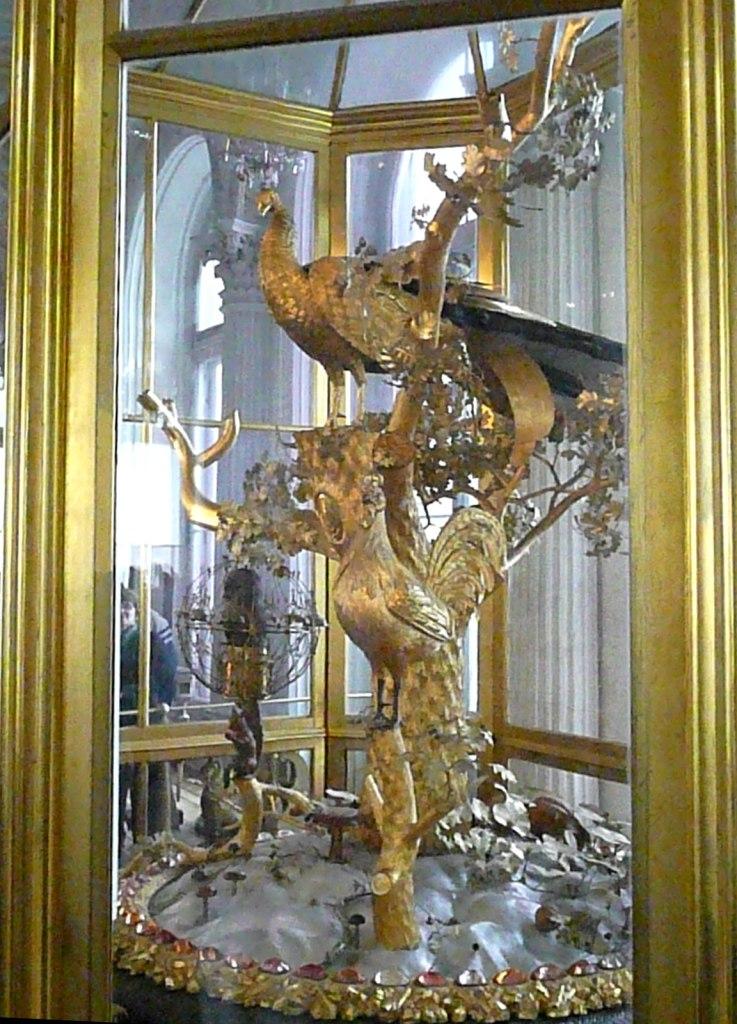 18th Century Peacock Clock in Hermitage Museum