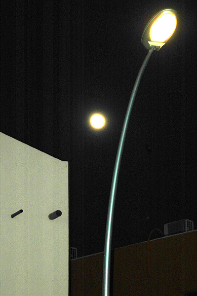 THE FULL MOON AND THE LAMP