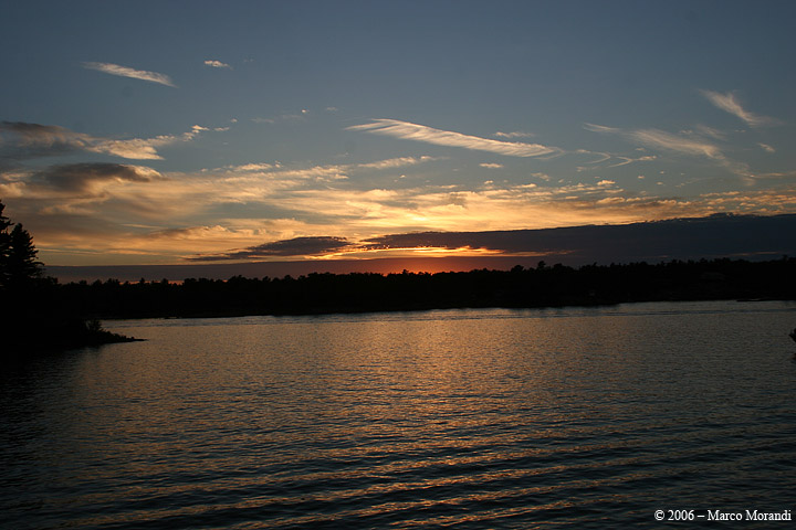 Sunset in Canada