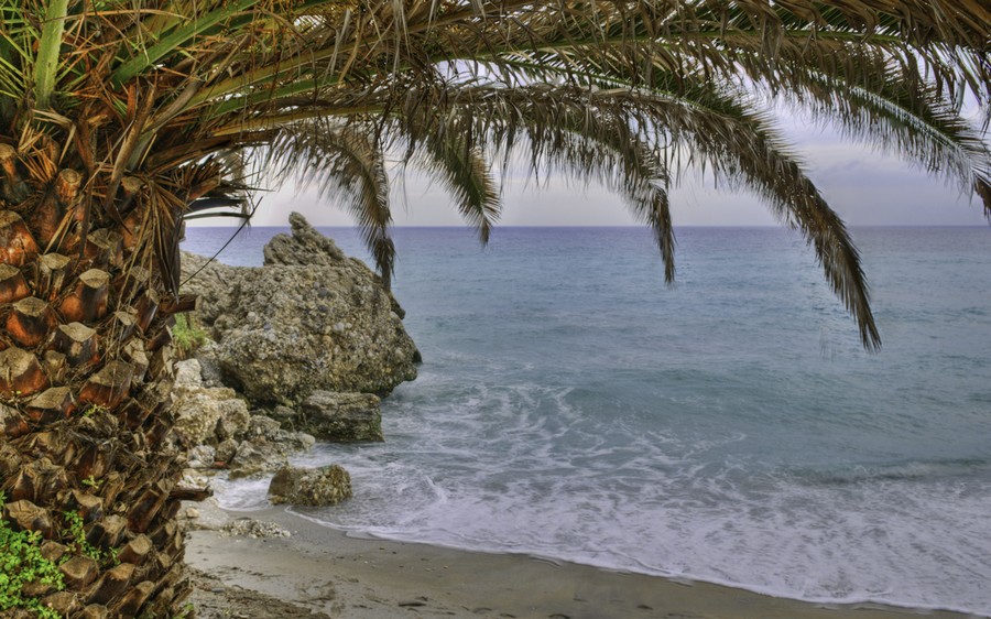 Nerja Beach HDR